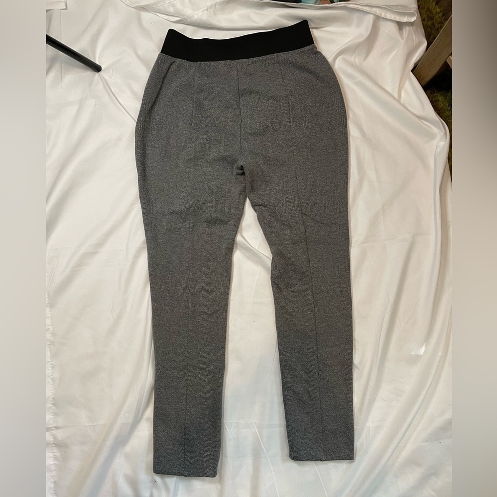 Banana Republic factory size medium gray skinny work pants - Picture 3 of 14